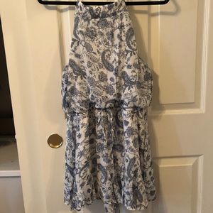 Francesca’s halter romper drawstring waist